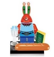 Spongebob Snail Seastar Sponge Squirrel EG060 Minifigure Toy For Gift
