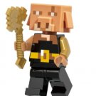 Game Mine Craft Crystal Golden Knight Piglin GH0234 Minifigure Toy For Gift Action Figures
