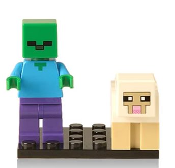 Mine Craft Steve Alex Agent NPC Building Blocks XH362 Minifigure Toy For Gift Action Figures