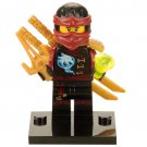 XH248 Super Heroes Ninja Kai Jay Nada Khan Minifigure Toy For Gift Action Figures