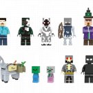 Set Sale X0324 10PCS Mine Craft Building Blocks Storm Heroes Minifigure Toy For Gift Action Figures
