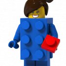 PG1243 Pumpkin Series Costume Cowboy Fireworks Boy Circus Minifigure Toy Gift Action Figures