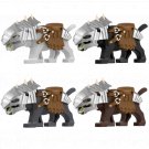 P8015-8018 The Lord of the Rings Orc Mount Minifigure Toy Gift Action Figures