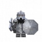 XP411 Dwarf Series Blue Mine Diamond-Shaped Solitary Mountain Armor Dwarf Minifigure Toy Gift