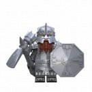 XP412 Dwarf Series Blue Mine Diamond-Shaped Solitary Mountain Armor Dwarf Minifigure Toy Gift