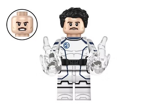Mister Fantastic White Suit The Fantastic Four Movie Minifigure Toy Gift Action Figures