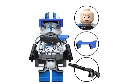 Ringo 501st Clone Trooper Star Wars Minifigure US Seller