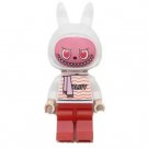 Labubu White Red Cartoon Minifigure US Seller