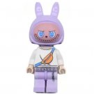 Labubu Light Purple Cartoon Minifigure US Seller