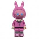 Labubu Hot Pink Cartoon Minifigure US Seller