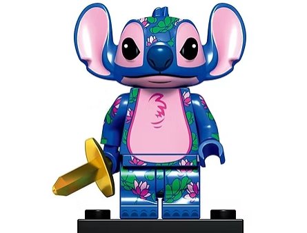 Mulan Stitch Crashes Invades Disney Cartoon Minifigure US Seller