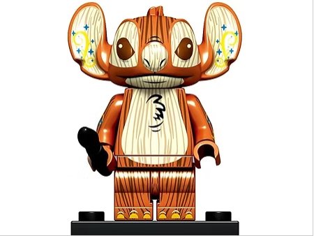 Pinocchio Stitch Crashes Invades Disney Cartoon Minifigure US Seller