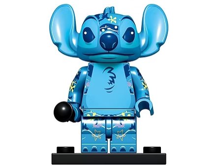 Little Mermaid Stitch Crashes Invades Disney Cartoon Minifigure US Seller