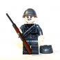 Italian Soldier with Mustache WW2 Army Soldier Minifigure US Seller