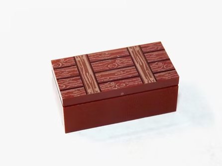 Wooden Box Crate Minifigure US Seller