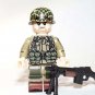 101st Airborne Paratrooper WW2 Army Band of Brothers BAR Gunner Minifigure US Seller