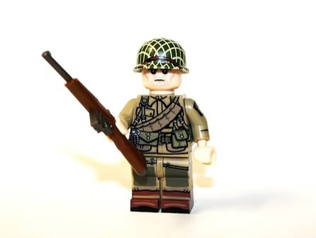 101st Airborne Paratrooper WW2 Army Band of Brothers Carbine Minifigure US Seller
