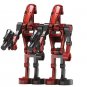 Battle Droid pack of 2 Red Star Wars Minifigure US Seller