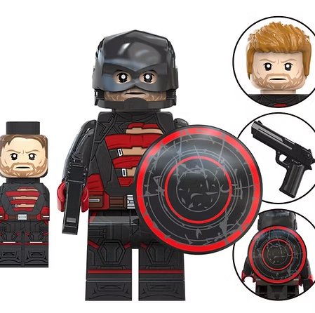US Agent with Mini Thunderbolts Marvel MCU Minifigure US Seller