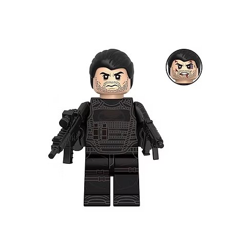 Punisher in Vest Daredevil Born Again Marvel TV Minifigure US Seller