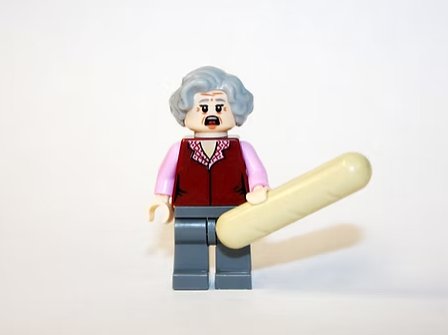 The Trolley Witch Harry Potter Movie Minifigure US Seller