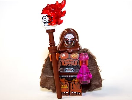 Orc Mage World of Warcraft LOTR Minifigure US Seller
