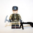 Gebirgsjäger with MG German WW2 Mountain Army Minifigure US Seller
