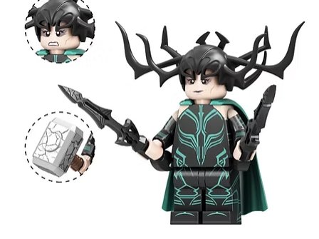 Hela Ragnarok Marvel Extended Universe Minifigure US Seller