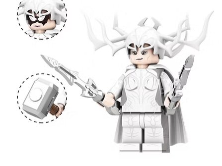 Hela What if White Outfit Marvel Extended Universe Minifigure US Seller