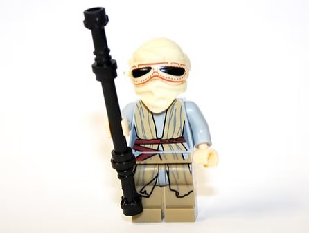 Rey Star Wars Force Awakens Scarf Minifigure US Seller