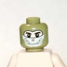 Skull Mask Green Head DIY Minifigure US Seller