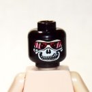 Skull Mask Red Glasses Head DIY Minifigure US Seller