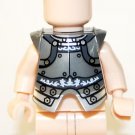 Silver Fancy Armor Breastplate for Knight Army Minifigure US Seller
