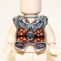 Tiger red Armor Breastplate for Knight Army Minifigure US Seller