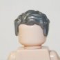Silver Grey Styled Hair Minifigure US Seller