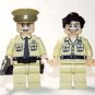Andy Griffith and Barney Fife Mayberry Sheriff Deputy Set Minifigure US Seller