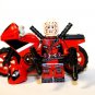 Deadpool with Motorcycle Marvel Minifigure US Seller