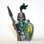 Armored Green Dragon Knight Castle Soldier Minifigure US Seller
