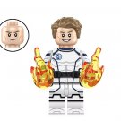 Human Torch White Suit The Fantastic Four Movie Minifigure US Seller