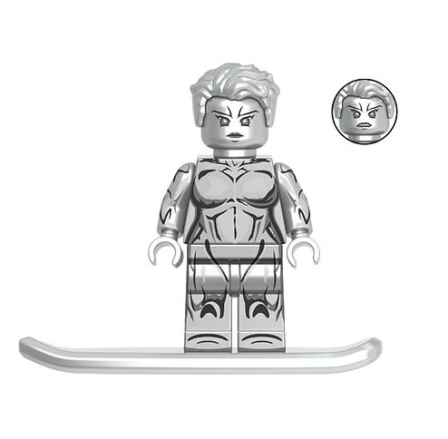 Female Silver Surfer Shalla-Bal The Fantastic Four Movie Minifigure US Seller
