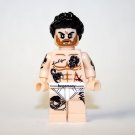 Bearded Tattooed Man in Under Wear Tattoos Tattoo Minifigure US Seller