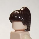 Brown Female Hair with Pony Tail Minifigure US Seller