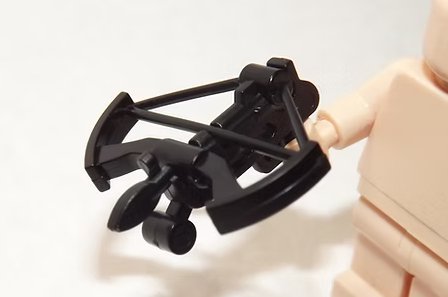 Black Crossbow Bow and Arrow Weapon Minifigure US Seller