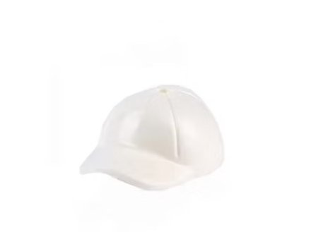 Baseball Cap Hat White Minifigure US Seller