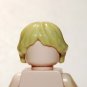 Blond wavy Feathered Hair Minifigure US Seller