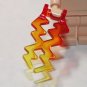 Clear Fire Flame Double Lightning Hand Weapon Minifigure US Seller