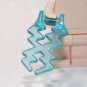 Clear Blue Double Lightning Hand Weapon Minifigure US Seller