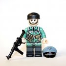 German Fallschirmjäger WW2 Army Sub Gun Minifigure US Seller