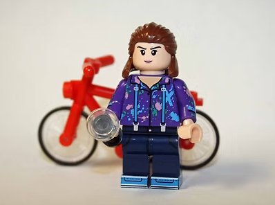Eleven V2 Stranger Things Netflix Horror TV Show Bike Minifigure US Seller