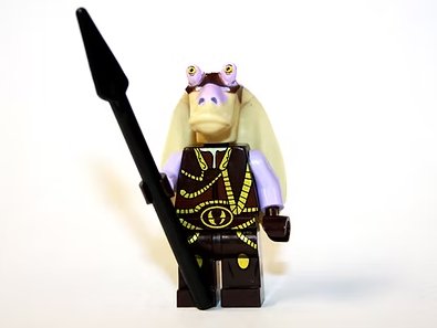 Gungan Warrior Jar Jar Binks Star Wars Minifigure US Seller